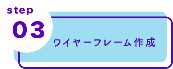 ワイヤーフレーム作成